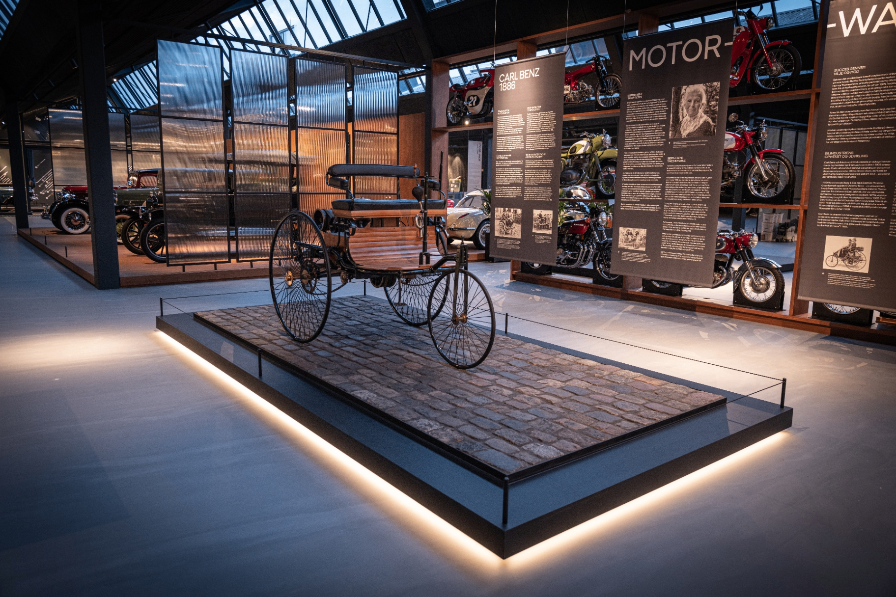Carl Benz Patent-Motorwagen fra 1886