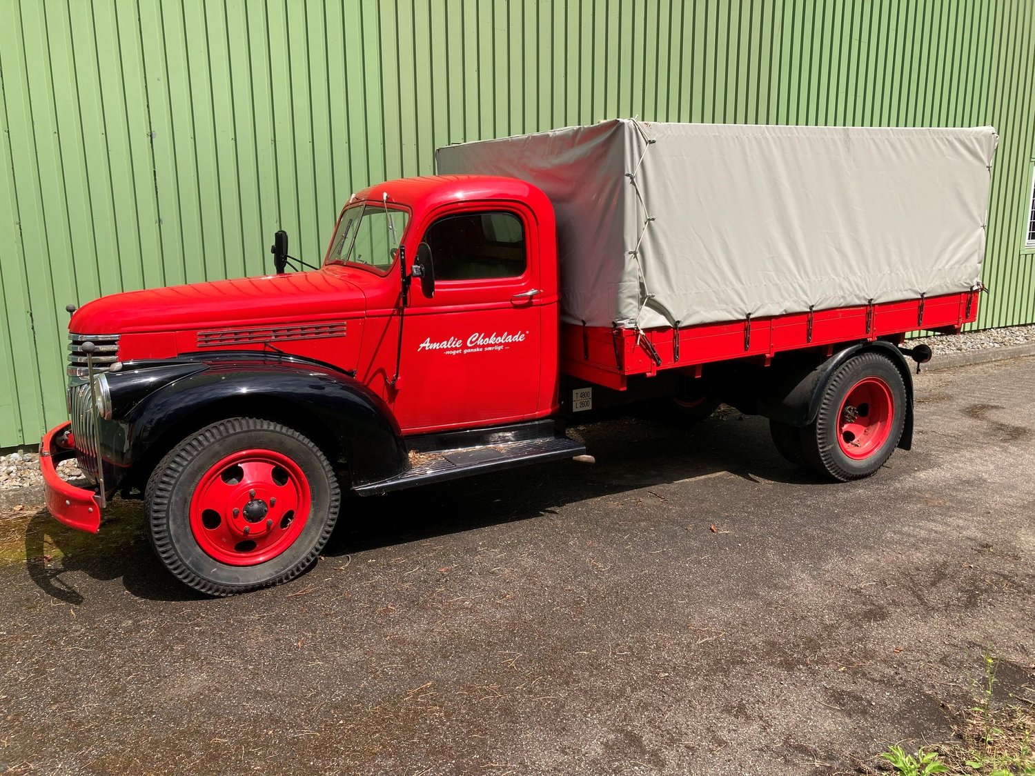 Chevrolet PJ Lastbil 1947 til salg hos Haaning Collection